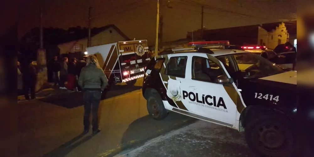Crime aconteceu na área central de Ponta Grossa na noite de quinta-feira