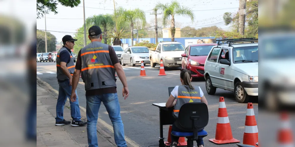 Ação foi realizada na manhã desta quinta em Ponta Grossa