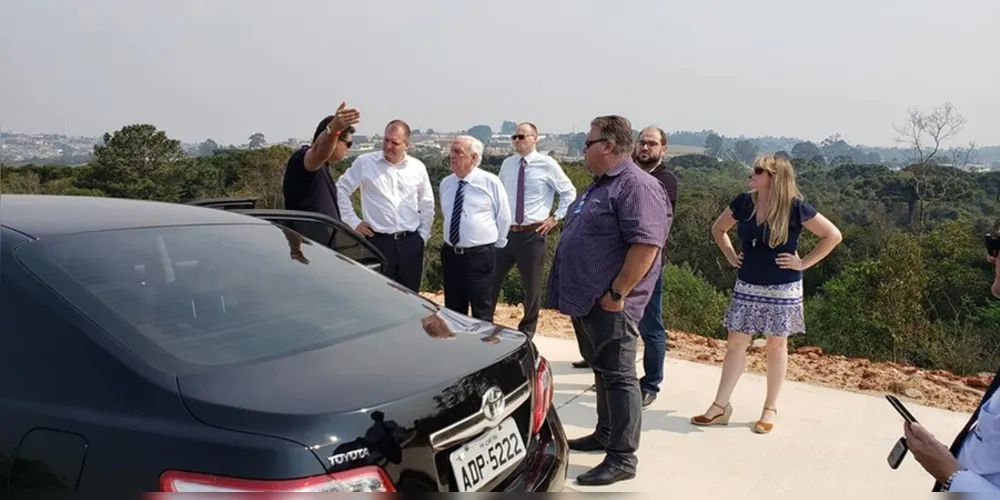 Visita aconteceu nesta quinta-feira (12). Aporte será de R$ 600 milhões na cidade