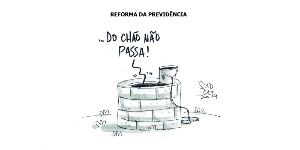 Imagem ilustrativa da imagem Charge da edição desta sexta-feira (13/09/2019) do JM