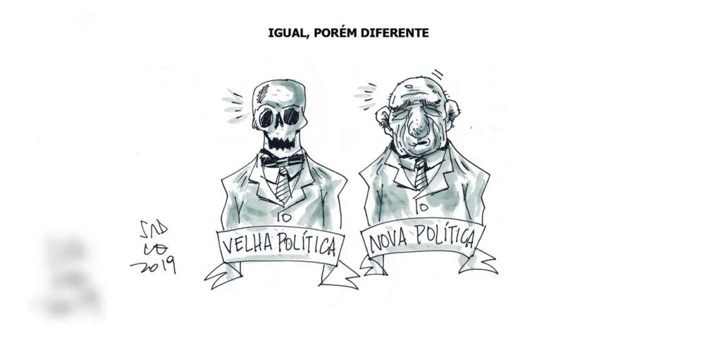 Imagem ilustrativa da imagem Charge da edição desta sexta-feira (11/10/2019) do JM