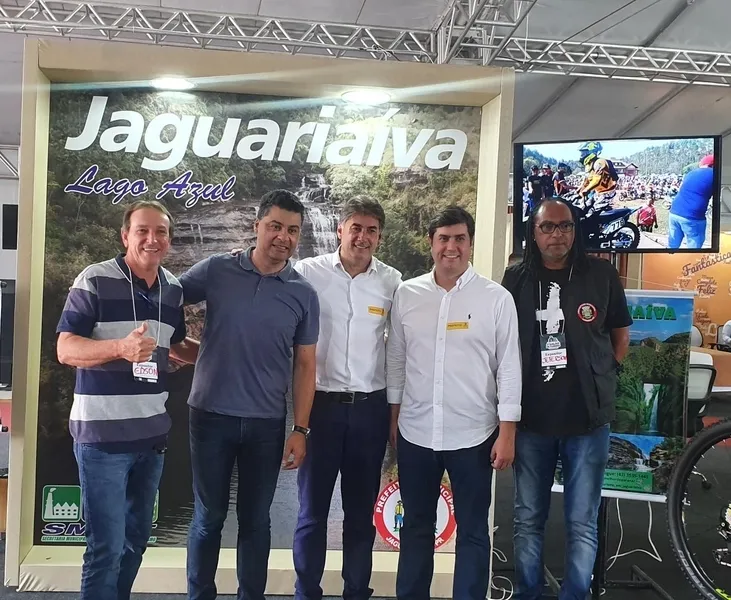 O município de Jaguariaíva recebeu os Prefeitos de Ponta Grossa, Marcelo Rangel, de Guarapuava, Cesar Silvestre e de Cascavel, Leonaldo Paranhos