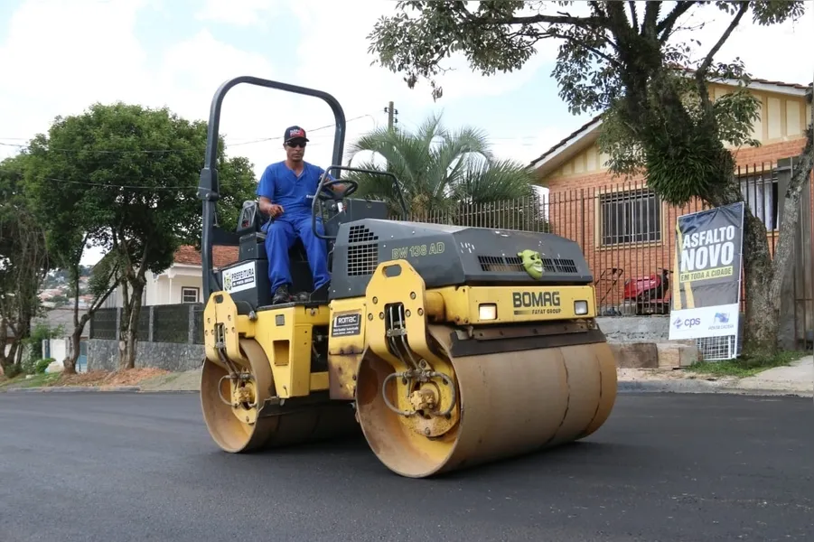 O programa oferta pavimentação com parcelamento em até 60 vezes