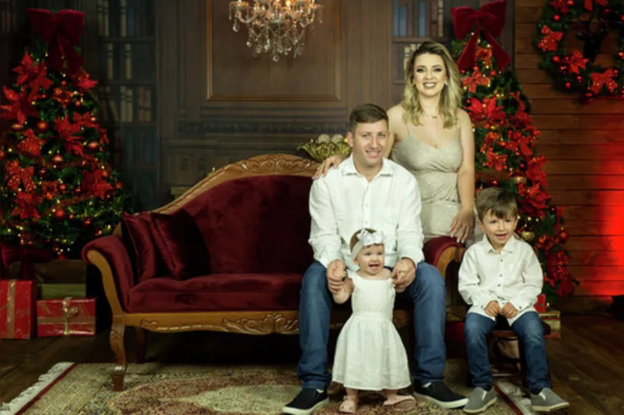 Giovani Favero, Luciane Ricetti Favero, Giulia Favero e Giuseppe Favero