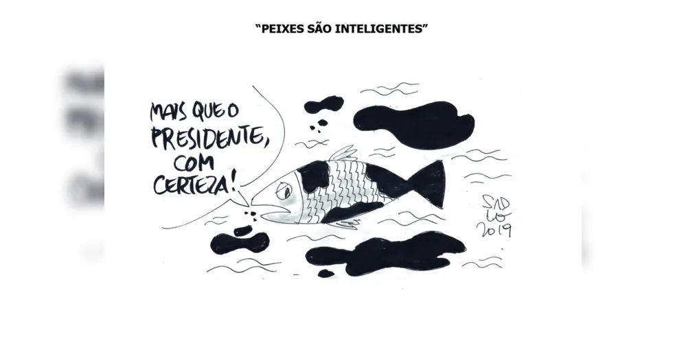 Imagem ilustrativa da imagem Charge da edição deste fim de semana (02, 03 e 04/11/2019) do JM
