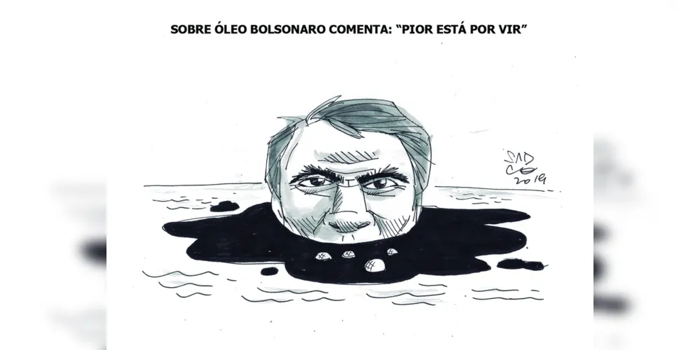 Imagem ilustrativa da imagem Charge da edição desta terça-feira (05/11/2019) do JM