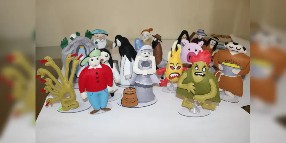 Imagem ilustrativa da imagem AMCG lança 19 mascotes do projeto Contos e Lendas