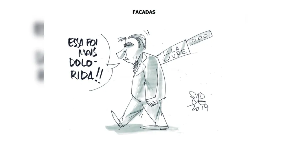Imagem ilustrativa da imagem Charge da edição deste fim de semana (09, 10 e 11/11/2019) do JM
