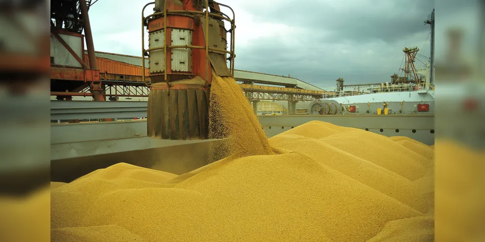 A soja e seus derivados correspondem a 80% das exportações ponta-grossenses