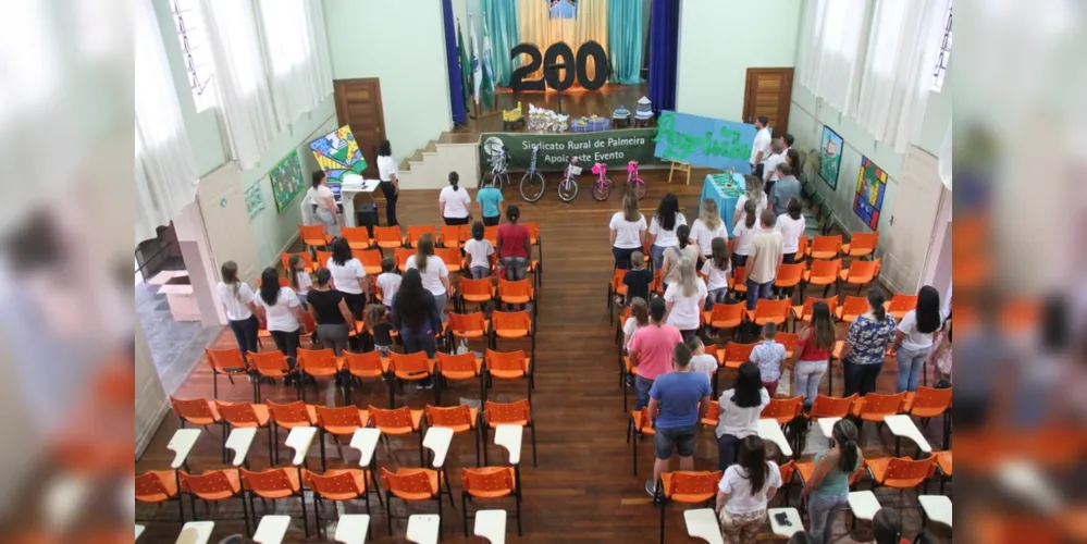 Atividade aconteceu em Palmeira e foi marcada pela homenagem ao bicentenário da cidade