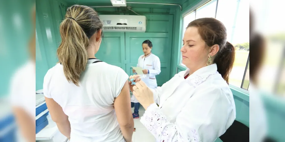Em Ponta Grossa, a expectativa é vacinar, cerca de 50 mil pessoas