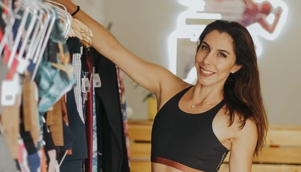 REGISTRO – No registro especial, Luciane Ricetti Favero prestigiou a recente inauguração da loja Correia Fitness. Luciane que vem incentivando e motivando dezenas de mulheres a uma vida saudável, através de seu grupo de corridas.