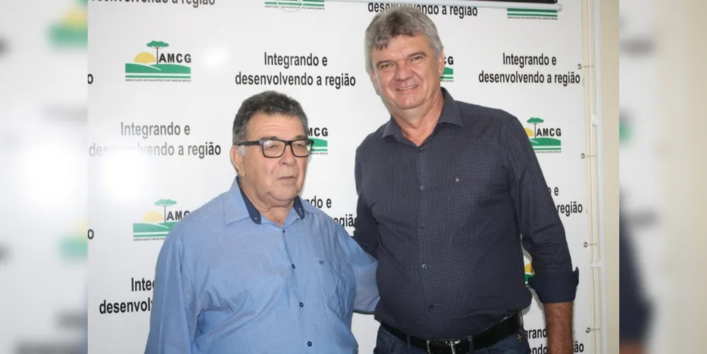 José Sloboda foi eleito na manhã desta sexta-feira como presidente da Associação dos Municípios dos Campos Gerais