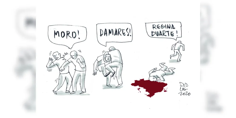 Imagem ilustrativa da imagem Charge da edição desta quinta-feira (30/01/2020) do JM