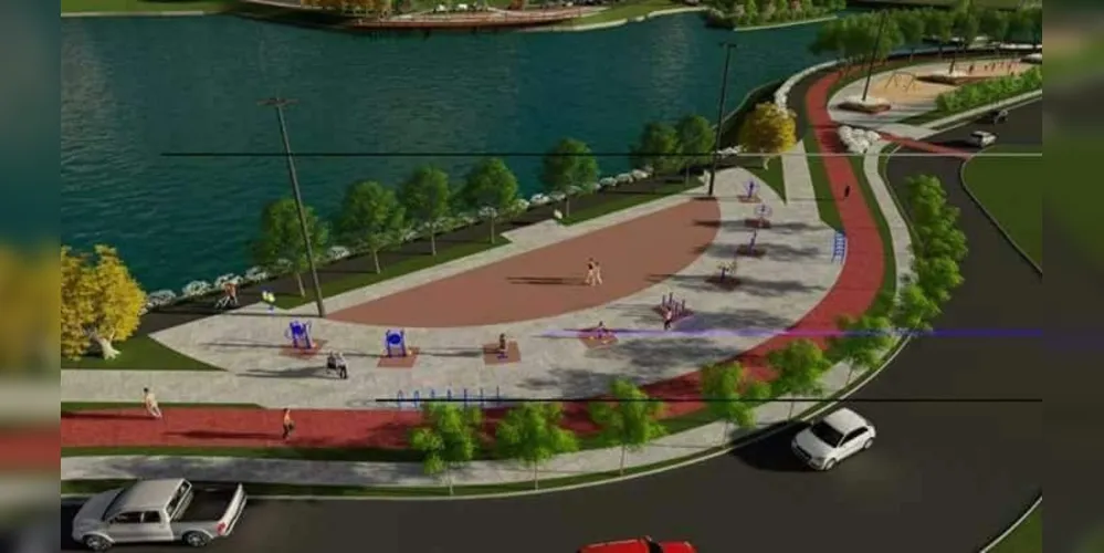 Novo parque está em construção no bairro de Olarias