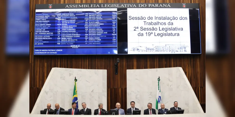 O governador Ratinho Junior expôs os principais programas desenvolvidos pelo Estado em 2019