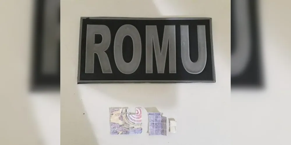 A situação de tráfico foi constatada na rua Bonsucesso, próximo ao CMEI Padre Ezequiel Belchior.