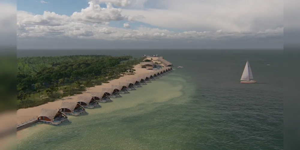 Projeto ‘Dulinem Island Resort’ será no padrão cinco estrelas e o valor do investimento chega  a casa dos R$ 30 milhões