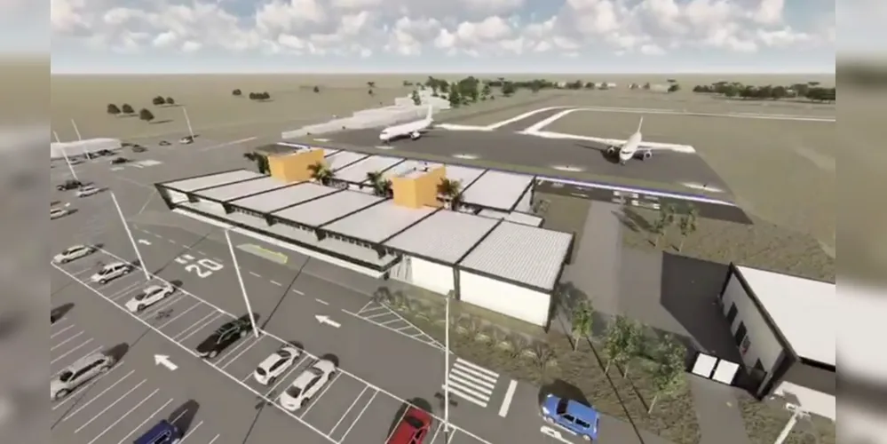 Perspectiva é de que o aeroporto seja ampliado em até quatro vezes o tamanho