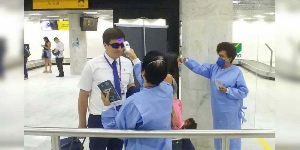 Vigilância Sanitária reforça monitoramento em aeroporto do Rio de Janeiro