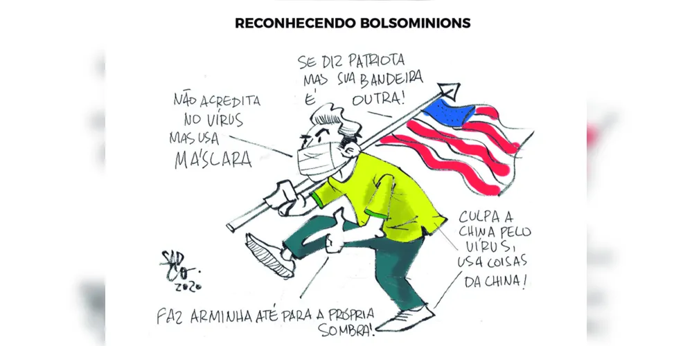 Imagem ilustrativa da imagem Charge da edição deste fim de semana (16, 17 e 18/05/2020) do JM