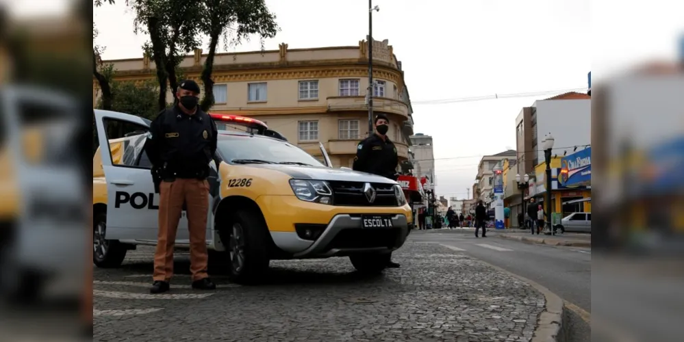 “Operação Centro” foi desencadeada em Ponta Grossa, pela Polícia Militar, na manhã dessa sexta-feira
