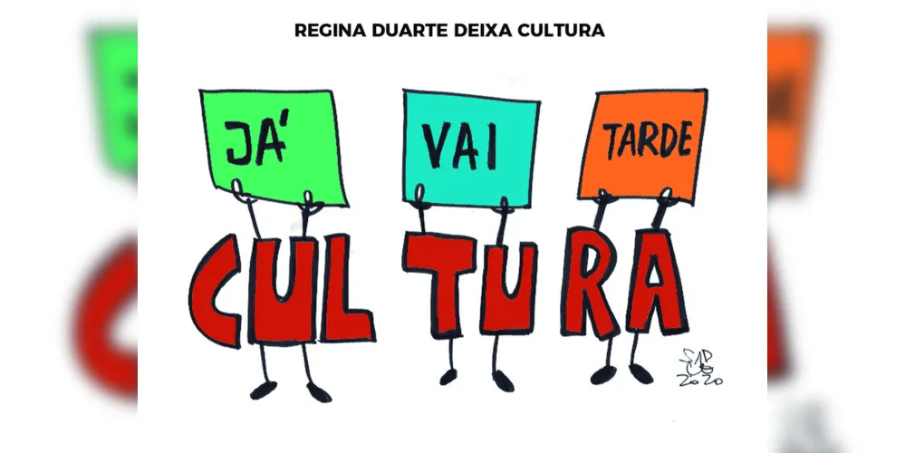Imagem ilustrativa da imagem Charge da edição desta quinta-feira (21/05/2020) do JM