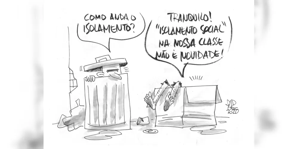 Imagem ilustrativa da imagem Charge da edição desta terça-feira (02/06/2020) do JM