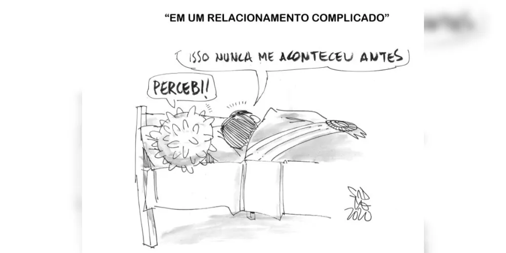 Imagem ilustrativa da imagem Charge da edição deste fim de semana (20, 21 e 22/06/2020) do JM