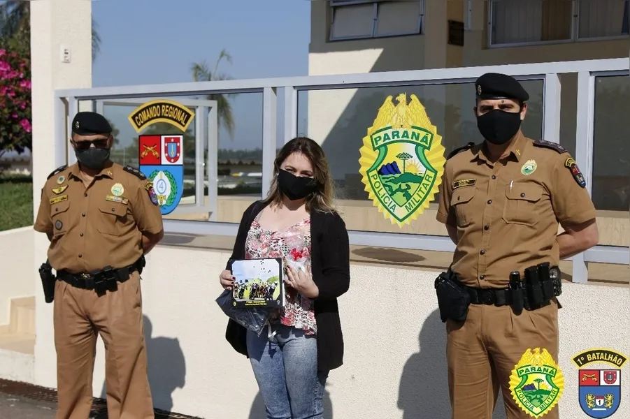 1° Batalhão de Polícia Militar realizou a premiação do 1º Concurso de Fotografias do 1⁰ BPM alusivo aos 166 anos da PMPR