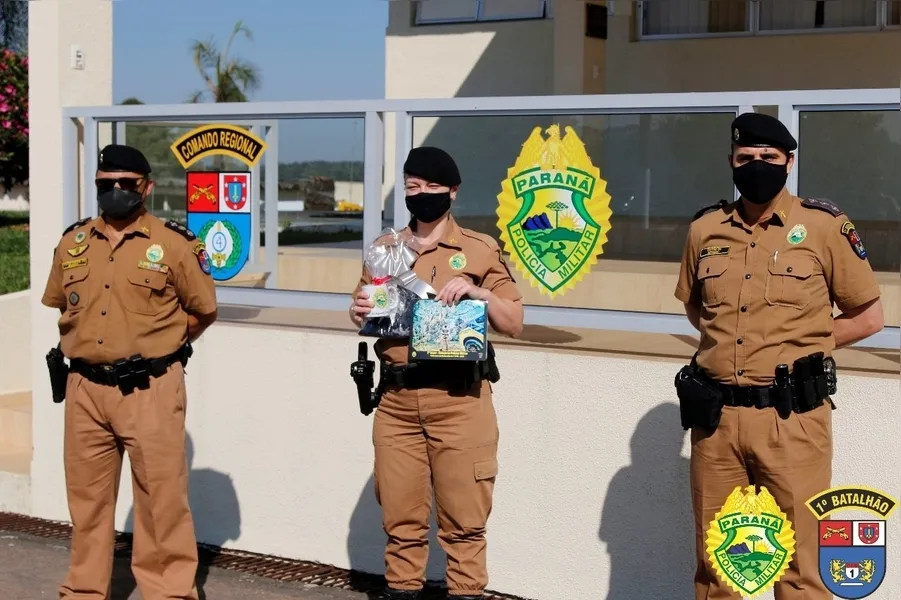 1° Batalhão de Polícia Militar realizou a premiação do 1º Concurso de Fotografias do 1⁰ BPM alusivo aos 166 anos da PMPR
