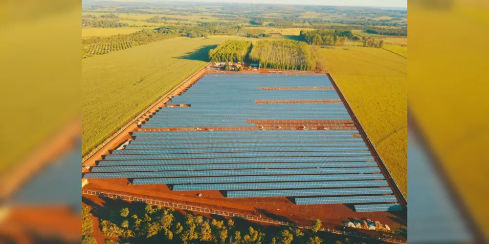 Usina está na fase final de obras de uma unidade de captação de energia solar de 14 hectares