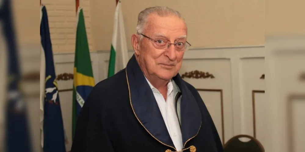 Wilson Jerônymo Comel, morreu nessa segunda-feira (3), aos 90 anos, em Ponta Grossa