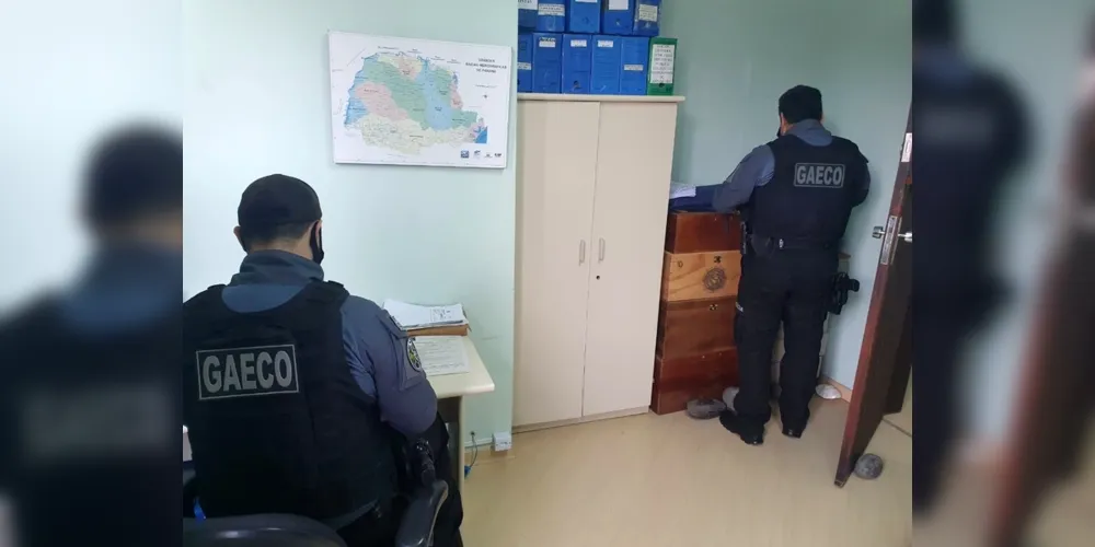 Operação aconteceu na manhã dessa terça-feira, em Ponta Grossa