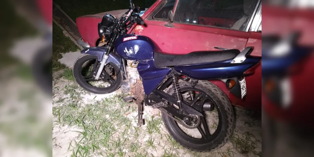 Moto adulterada foi apreendida e levada à 13ª SDP para ser periciada