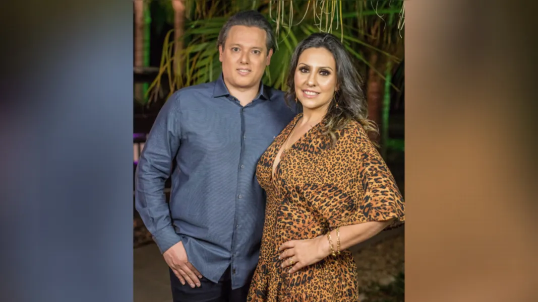 Luiz Eduardo Parucker e Thais Cury