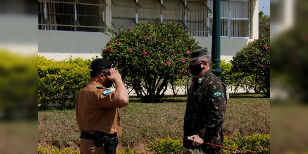 General da Brigada do Exército realiza visita no 1ºBPM