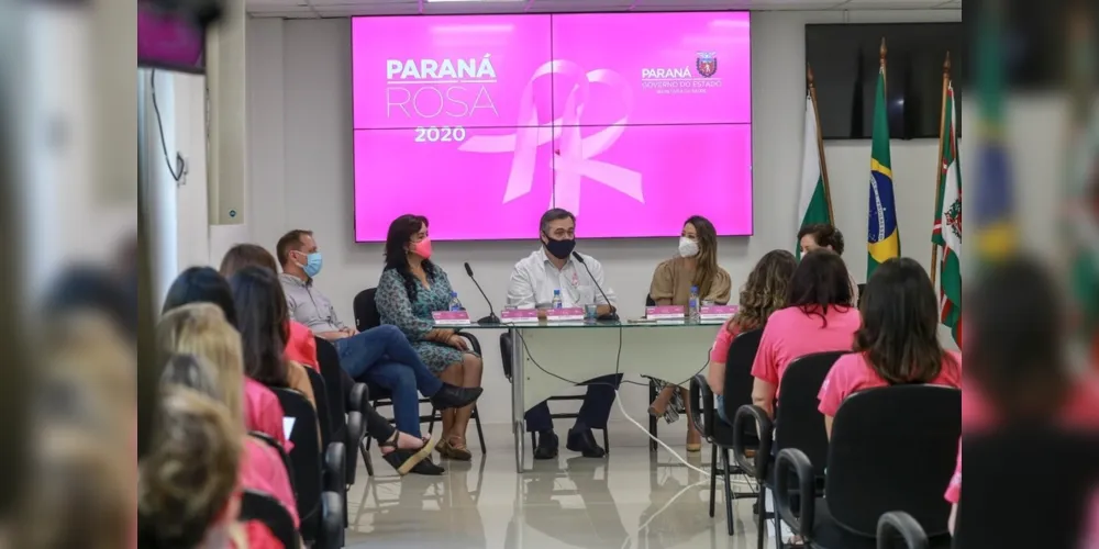A campanha Paraná Rosa foi anunciada nesta quinta-feira (01)