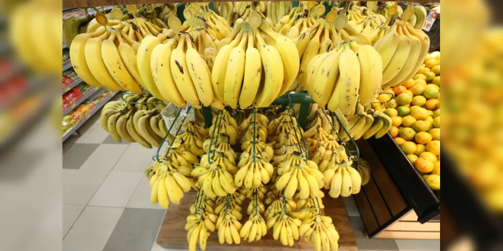 A banana ficou 29,23% mais cara