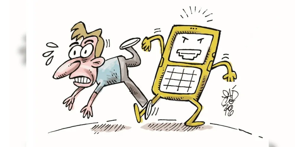 Imagem ilustrativa da imagem Charge da edição deste fim de semana (17, 18 e 19/10/2020) do JM