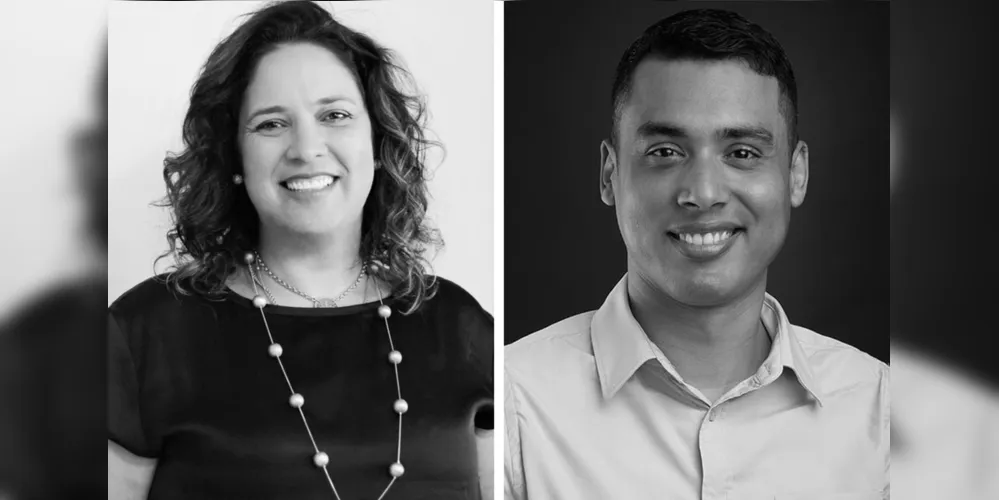 Rúbia Andrade Aguiar (Pró-Reitora) e Helton Costa (Coordenador de Jornalismo) destacam a importância da parceria entre Unisecal e Portal aRede