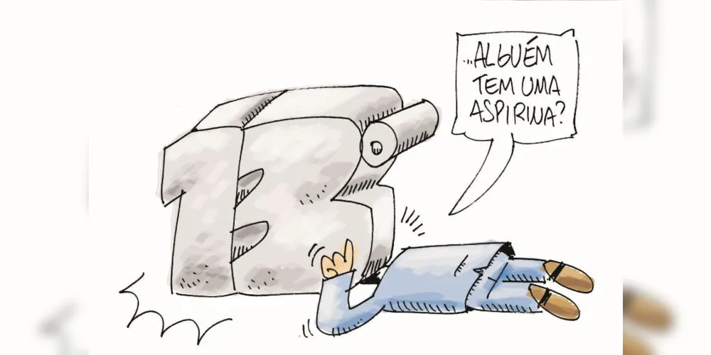Imagem ilustrativa da imagem Charge da edição deste fim de semana (21, 22 e 23/11/2020) do JM