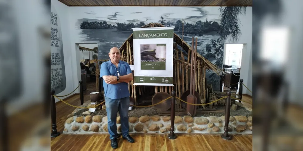 Antonio Liccardo lança livro sobre Geopatrimônio de Tibagi