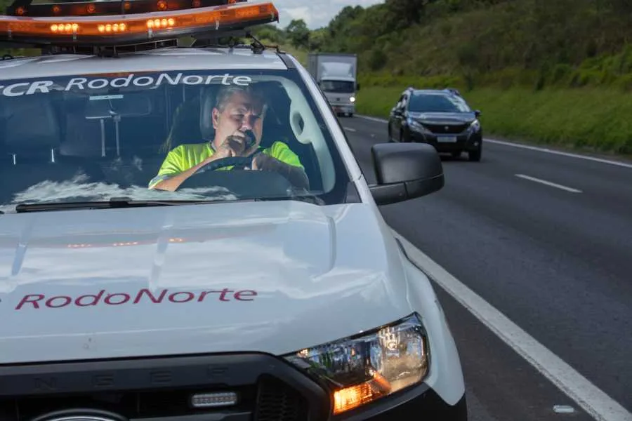 A CCR RodoNorte possui inúmeras viaturas de inspeção, todas com GPS, para o gerenciamento mais rápido nas rodovias