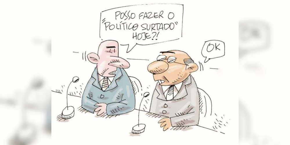 Imagem ilustrativa da imagem Charge da edição desta terça-feira (19/01/2021) do JM