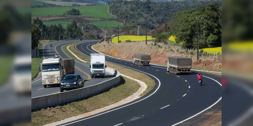 Região concentra um dos maiores fluxos de caminhões com transporte agrícola do país
