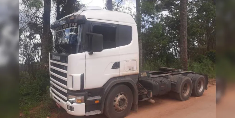 Imagem ilustrativa da imagem Policiais recuperam caminhão roubado em Tibagi