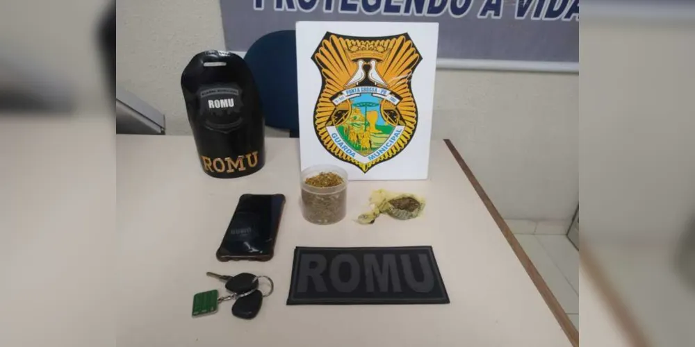 Imagem ilustrativa da imagem Romu prende homem com drogas sintéticas em Uvaranas