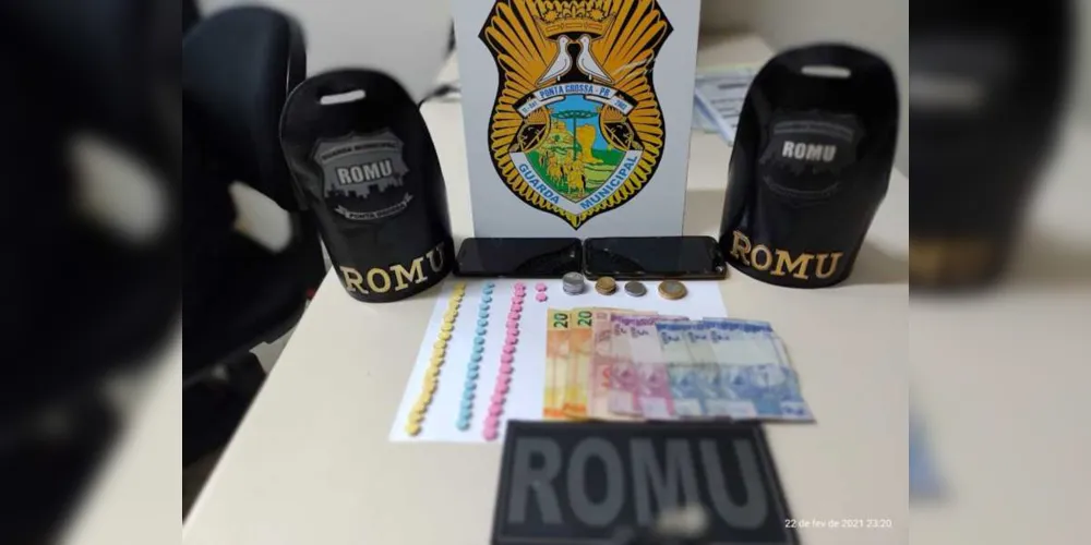 Imagem ilustrativa da imagem Guarda Municipal prende casal com Ecstasy no Centro de PG
