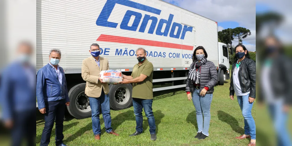 Imagem ilustrativa da imagem Castro recebe doação de seis toneladas de alimentos